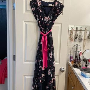 Eliza J high low floral dress